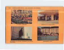 Postcard Views in Ambassador Hotel Los Angeles California USA picture