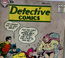Detective Comics #261 VG+ Batman 1st App Dr. Double X Secret Sound DC 1958 picture
