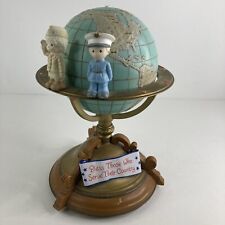 ENESCO Precious Moments Bless Those Who Serve Musical Globe DAMAGED WORKS picture