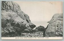 Rockport Massachusetts~God's Work: Beautiful Rocks Near Straitsmouth Inn~c1910 picture