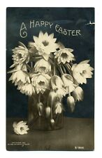 VERY RARE EASTER Bromide Paper Print Photograph Antique 1907 POSTCARD Rotograph  picture