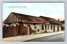 CA-California, A Reminder of Old Days, Old Houses, Vintage Postcard picture