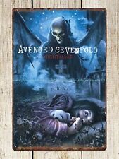 avenged sevenfold nightmare metal tin sign metal wall art picture