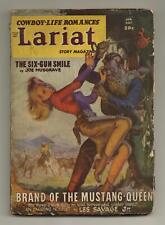 Lariat Story Magazine Pulp Jan 1947 Vol. 15 #5 FR 1.0 picture