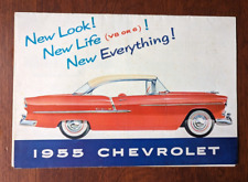 1955 Chevrolet Brochure Belair 150 210 Wagon picture