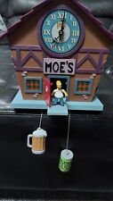 Ultra Rare The Simpsons Moe's Tavern Talking Cuckoo Clock Wesco Homer 2005-READ picture