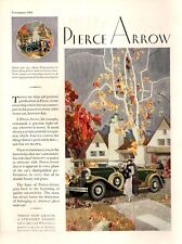 1930 Pierce Arrow Dual Cowl Phaeton Original ad - from the Sportsman picture