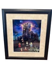 Disney Friday the 13th Tower of Terror Framed Pin Set LE 100 Donald Chip Dale  picture