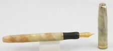 Tower by National Pearl Celluloid & Gold Aerometric-Filler Fountain Pen - 1950's picture