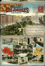 1921 Los Angeles,CA Souvenir Folder California Antique Postcard 2c stamp picture