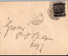 EDSROOM-509 Newfoundland SC#75 on Cover 10/20/1897 St. Johns  Very Scarce Cover picture