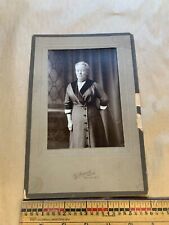 Vintage Antique Picture OOAK 9 x 6 Old Woman Dressed Nice AJ Richards Medina NY picture