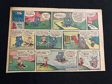 #01 KING AROO by Jack Kent Sunday Tabloid Half Page Comic Strip October 24, 1953 picture