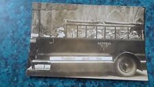 VTG 1920'S GERMAN AUTOBUS KOLN RPPC SIGHT SEEING BUS REAL PHOTO POSTCARD picture