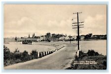 c1930's The Long Bridge Shore Drive Millbridge Maine ME Vintage Postcard picture