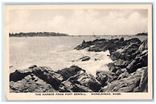 c1940's The Harbor from Fort Sewell Marblehead Massachusetts MA Postcard picture