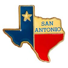 Vintage San Antonio TX Magnet Refrigerator Texas Souvenir Flag 61 picture