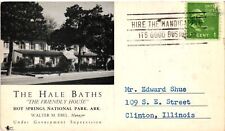 VTG Postcard- . THE HALE BATHS HOT SPRINGS AR. Posted 1910 picture