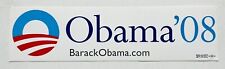 Barack Obama Bumper Sticker President 2008 Democrat picture