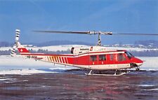 Heliswiss Bell214B-1 Biglifter HB-XKH c/n 28010 1/92  Airplane Postcard picture