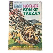 Korak Son of Tarzan No. 34 April 1970 Gold Key Comic Book FN picture