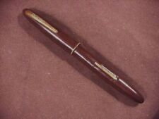 #SHEAFFERS CRAFTSMAN 33, BURNT UMBER  BROWN, GFT, LF  c1948 picture