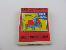 Vintage Matchbook: Garcelon Stamp Co. Stamp Mail In picture