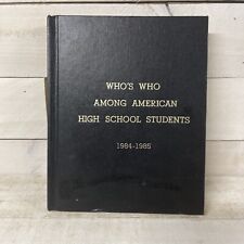 WHOS WHO AMONG AMERICAN HIGH SCHOOL STUDENTS 1984-85 NC, SC, TN, VA. Vol. 3 picture