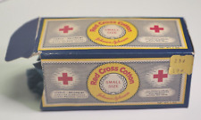 Vintage Johnson + Johnson Red Cross Cotton In Original Box picture