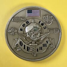 US Army 10th Special Forces Group 3rd BN Trojan Warrior OIF Challenge Coin B-14 picture