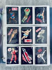 1993 Topps STREET FIGHTER II COMPLETE BASE (88 cards) & STICKER (11 cards) SETS picture