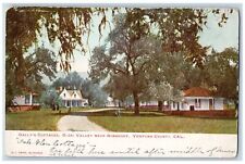 Ventura County California Postcard Gally's Cottages O-Jai Valley c1905's Antique picture