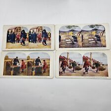 Russo-Japanese War T. W. Ingersoll Stereoview Lot Of 4 c1905  picture
