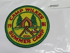 CAMP WILKES 1981 SUMMER CAMP CP1017 picture