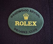Rolex Goodwood Revival Drivers Club Embroidered Patch Crown Logo picture