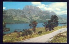 Vintage Postcard 1971, Slioch and the Road by Loch Maree, Scotland picture