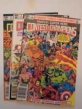 Contest Of Champions #1-3 1982 Marvel Comics. Mid Grade Reader Copies  picture