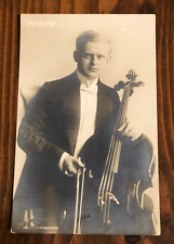 RPPC Musician Herbert Riley & Hans Verlag Real Photo 1900's picture