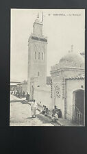 CP Antique Algeria Cherchell Postcards circa 1910 Marabout & Mosque picture