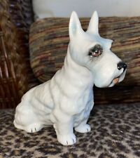 Adderley Bone China Figurine Made In England Scottish Terrier Dog picture