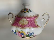 Vintage ROYAL ALBERT  Lady Carlyle -Lidded Sugar Bowl  -  Excellent Condition picture