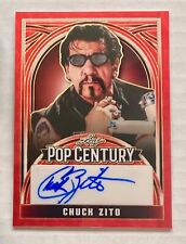2024 Leaf Metal Pop Century  - Chuck Zito Red Flood 1/1 - Sons of Anarchy - Auto picture
