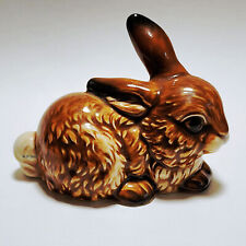 1970s Adorable Goebel Brown Rabbit with Tan Tail 34 814-06 Excellent Condition picture