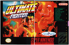 Ultimate Fighter Nintendo SNES Vintage Video Game Print Ads Poster Promo Art picture