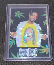 Snoop Dogg Marijuana Holo Foil Refractor Custom Trading Card Looks Awesome picture