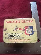 Vintage Farmer's Glory Tobacco Tin from Great Britain. picture