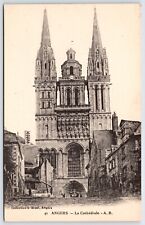 Postcard Angers La Cathédrale - A. B. France Unposted picture