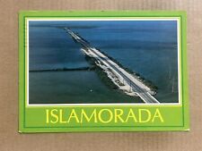 Postcard Islamorada FL Florida Overseas Highway Indian Key Aerial View Vintage picture