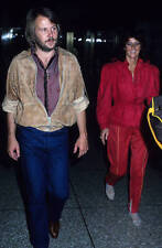Benny Andersson and Anni-Frid Lyngstad of ABBA in New York 1970 OLD PHOTO picture