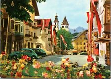 Postcard Austria Tirol - Kitzbuhel Main Street picture
